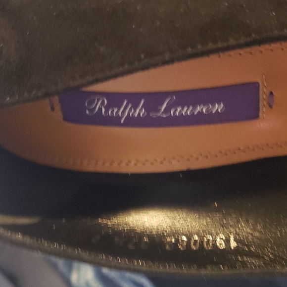 Armissa Goat -Suede Pump Purple Label  Size 7.5 U.S. Black main image 2